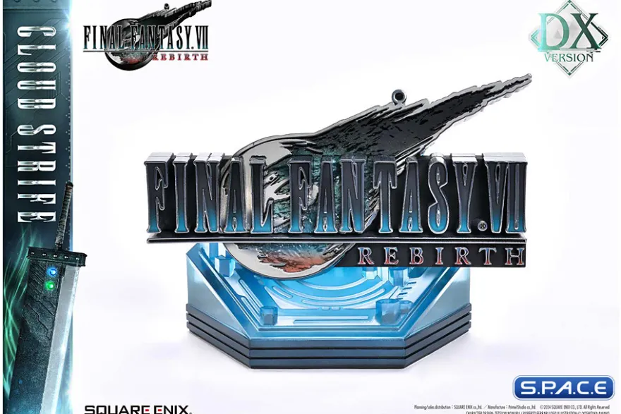 1/4 Scale Cloud Strife Deluxe Square Enix Masterline Statue
