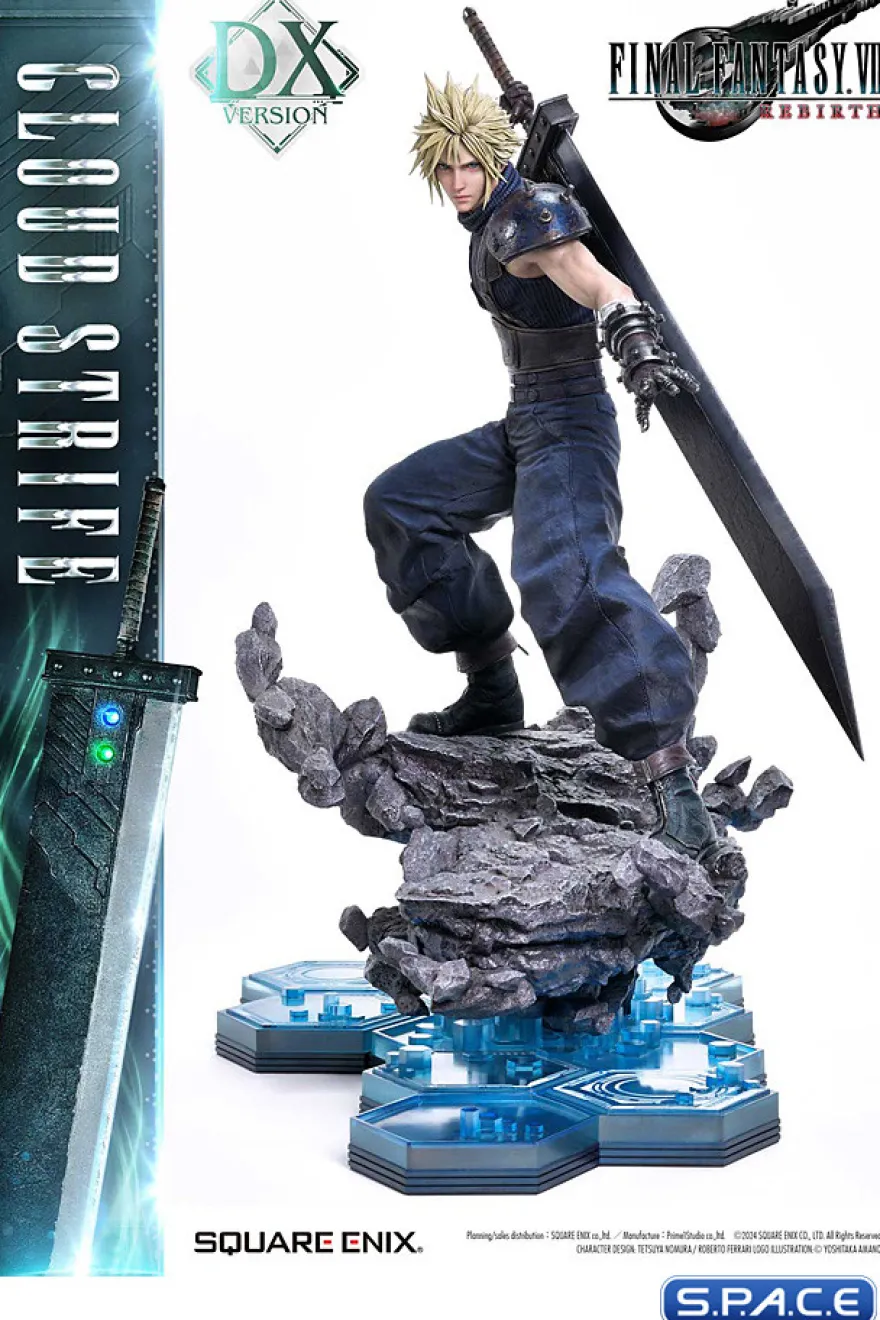 1/4 Scale Cloud Strife Deluxe Square Enix Masterline Statue