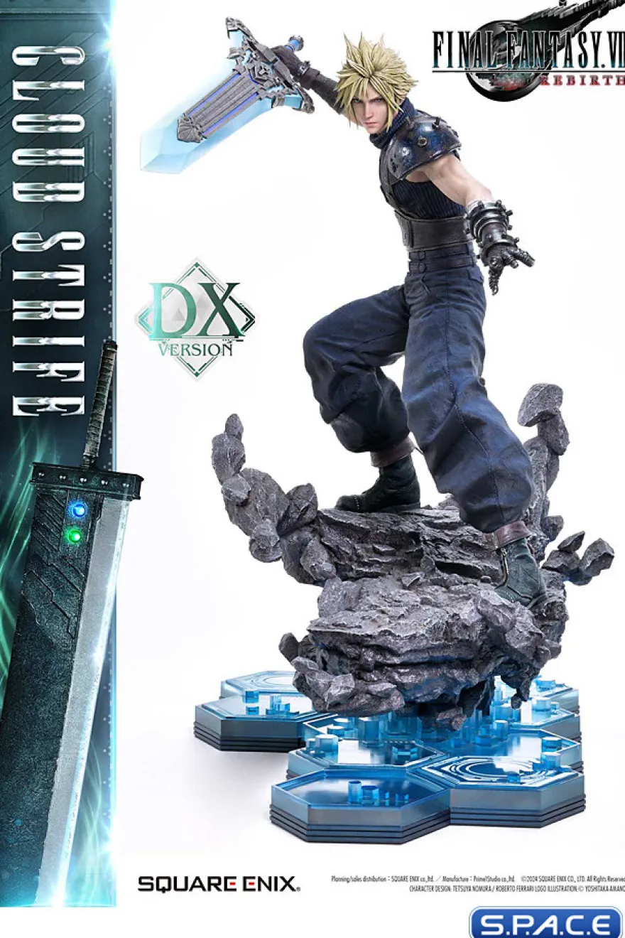 1/4 Scale Cloud Strife Deluxe Square Enix Masterline Statue