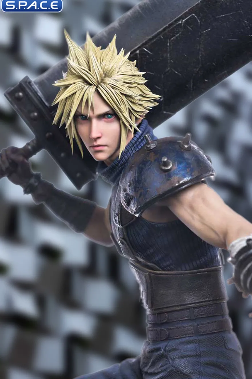 1/4 Scale Cloud Strife Square Enix Masterline Statue