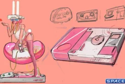 1/4 Scale Cyber Lover: Pink Statue