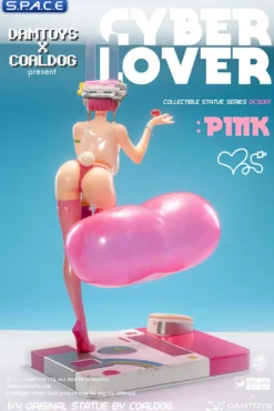 1/4 Scale Cyber Lover: Pink Statue