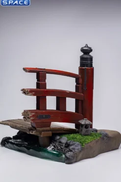 1/6 Scale damaged Bridge Diorama Base Version A