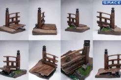 1/6 Scale damaged Bridge Diorama Base Version B