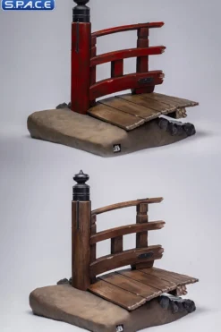 1/6 Scale damaged Bridge Diorama Base Version C