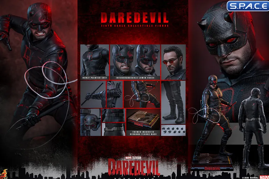 1/6 Scale Daredevil TV Masterpiece TMS186