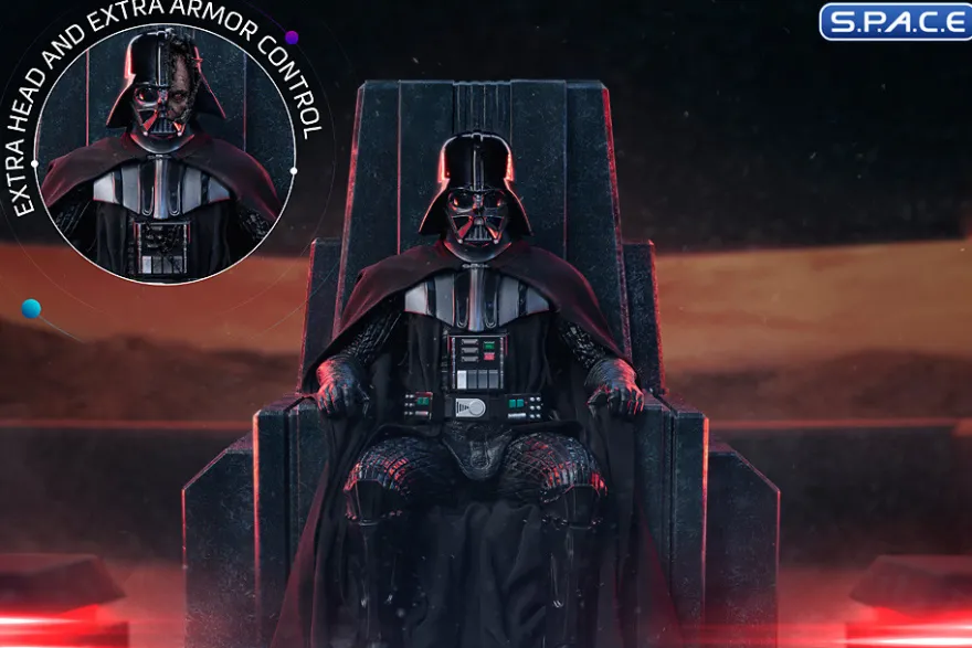 1/4 Scale Darth Vader on Throne Legacy Replica Statue