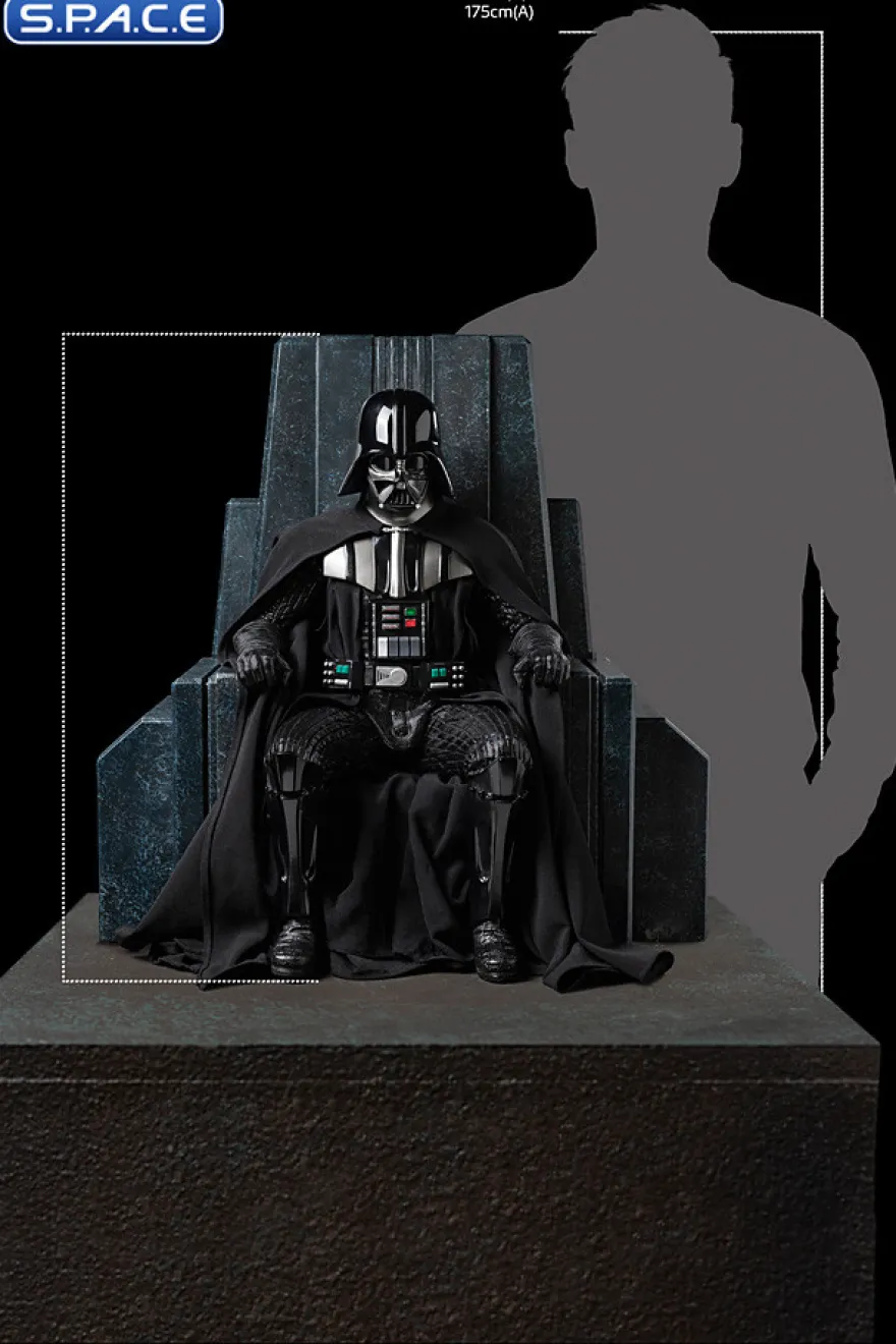 1/4 Scale Darth Vader on Throne Legacy Replica Statue