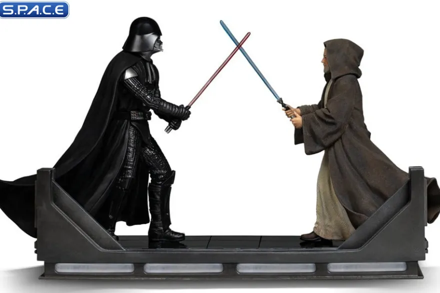 1/10 Scale Darth Vader vs. Obi-Wan Kenobi Deluxe Art Scale Statue