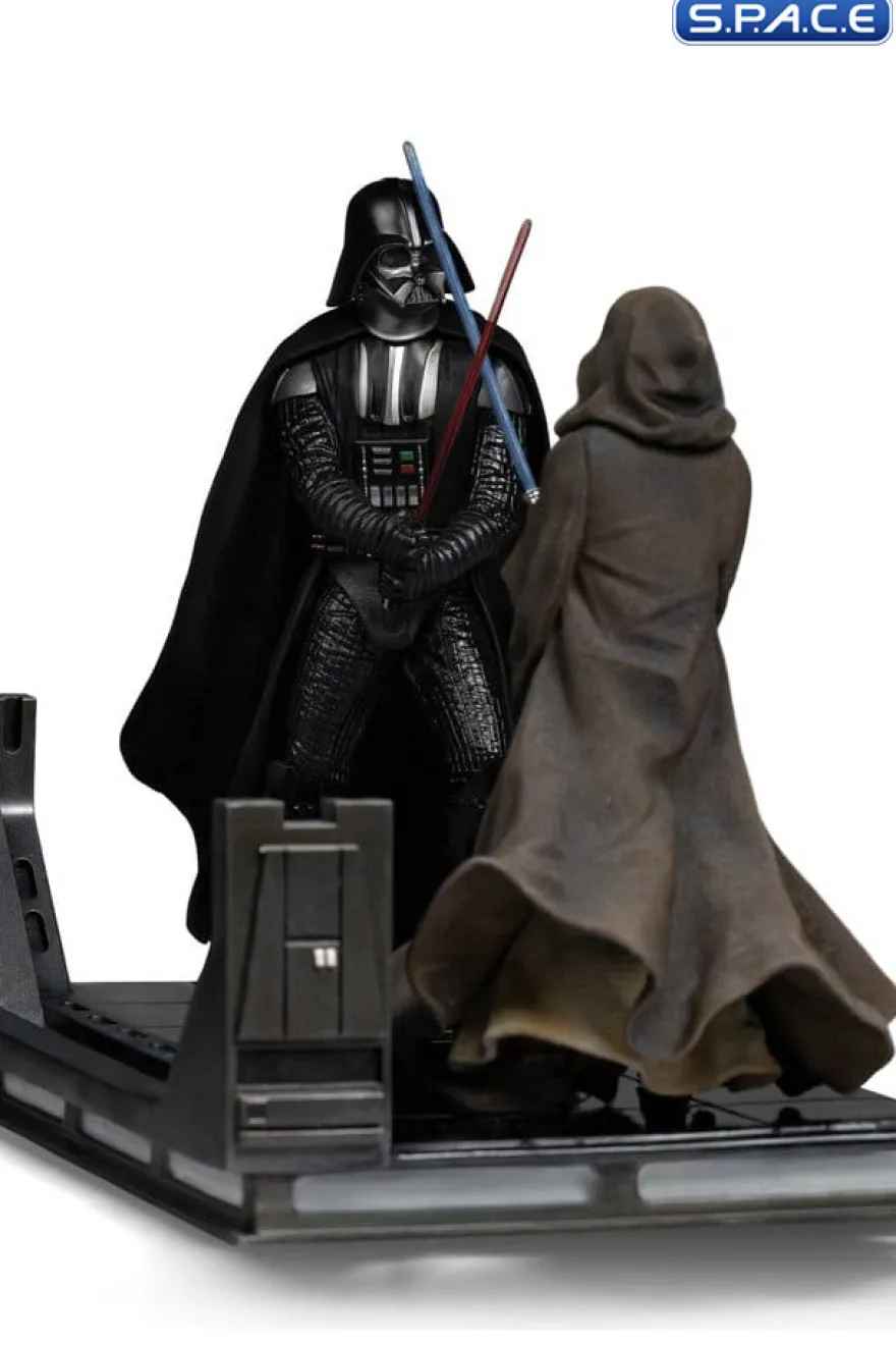 1/10 Scale Darth Vader vs. Obi-Wan Kenobi Deluxe Art Scale Statue