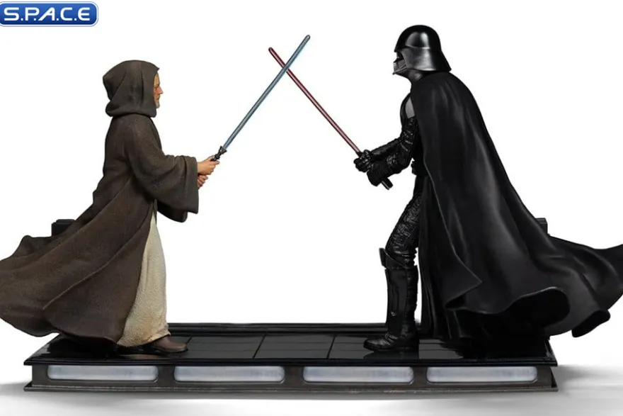 1/10 Scale Darth Vader vs. Obi-Wan Kenobi Deluxe Art Scale Statue