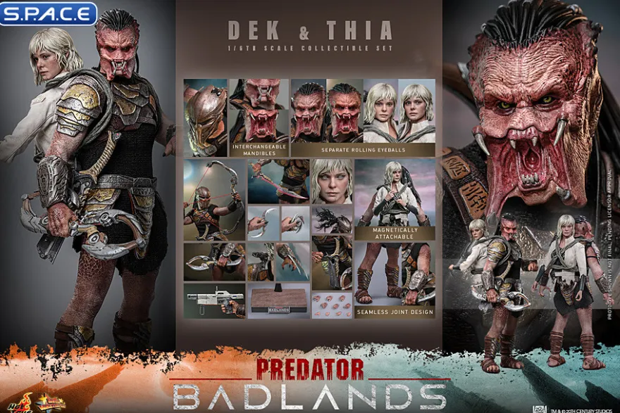 1/6 Scale Dek & Thia Movie Masterpiece Set MMS850