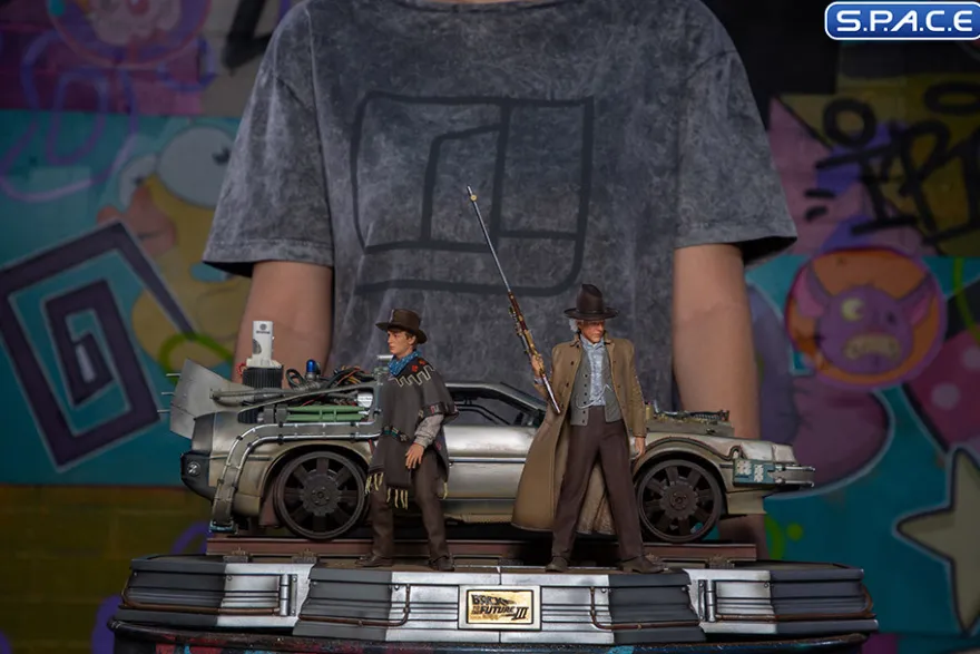 1/10 Scale DeLorean Full Set Deluxe Art Scale Statue