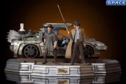 1/10 Scale DeLorean Full Set Deluxe Art Scale Statue