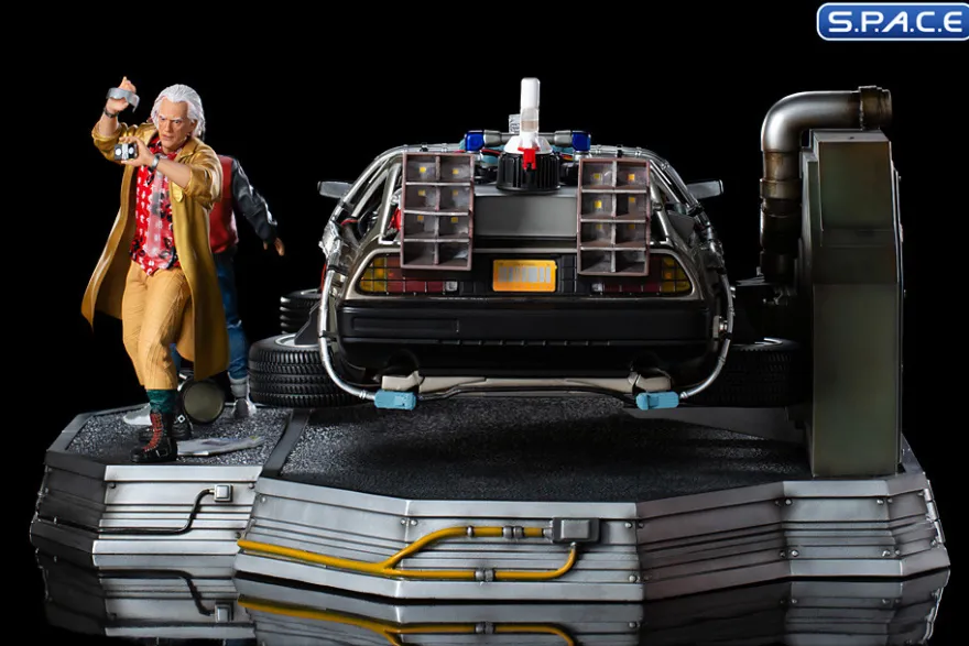1/10 Scale DeLorean Full Set Deluxe Art Scale Statue