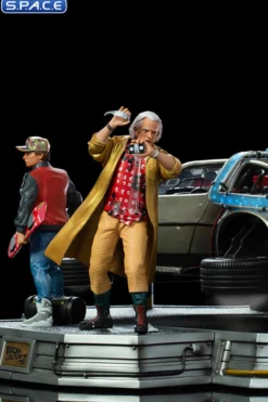 1/10 Scale DeLorean Full Set Deluxe Art Scale Statue