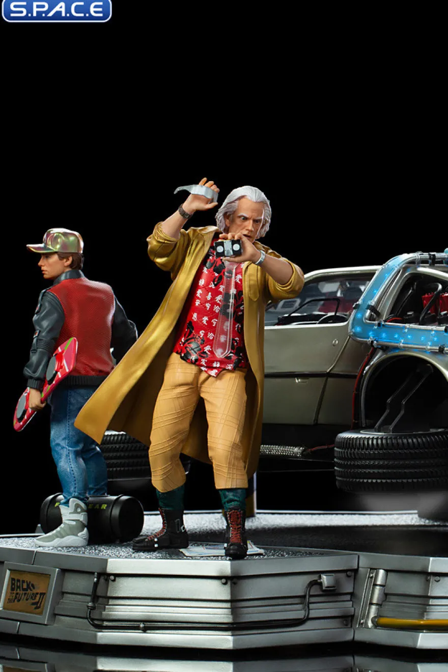 1/10 Scale DeLorean Full Set Deluxe Art Scale Statue
