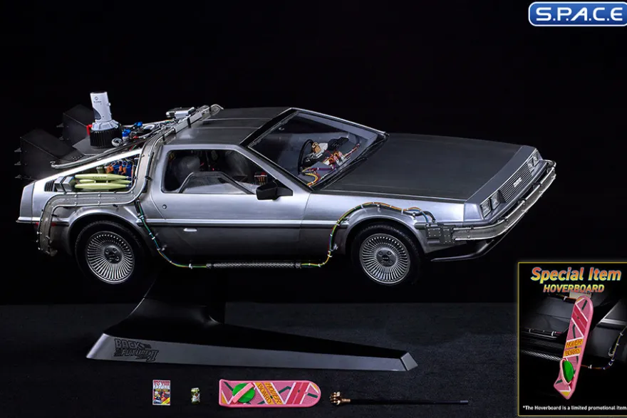 1/6 Scale DeLorean Time Machine Ultimate Masterpiece Series