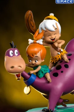 1/10 Scale Dino, Peebles & Bamm-Bamm Art Scale Statue