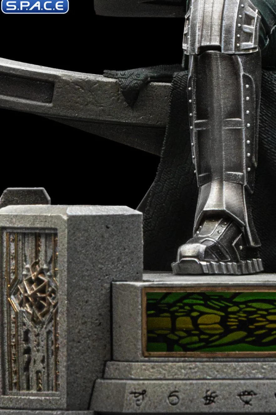1/10 Scale Doctor Doom on Throne Deluxe Art Scale Statue