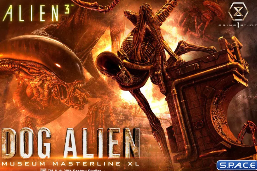 1/3 Scale Dog Alien Museum Masterline XL Statue