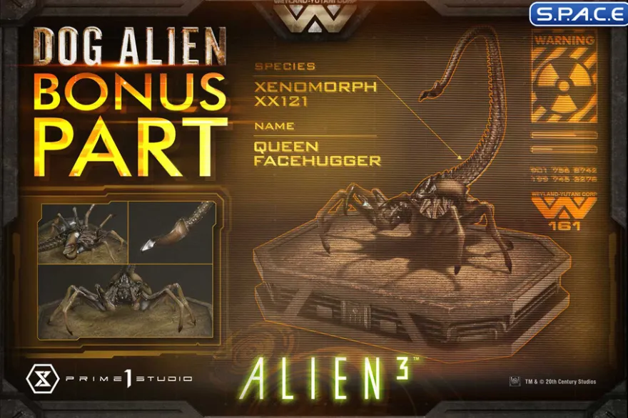 1/3 Scale Dog Alien Museum Masterline XL Statue
