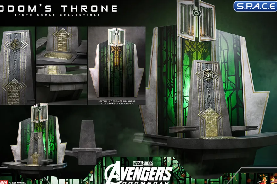 1/6 Scale Doom's Throne Accessory Collectible Set ACS016