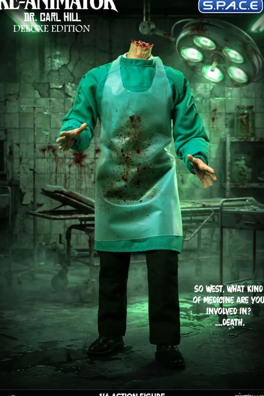 1/6 Scale Dr. Carl Hill (Re-Animator)