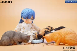 1/6 Scale eating Cat Version B