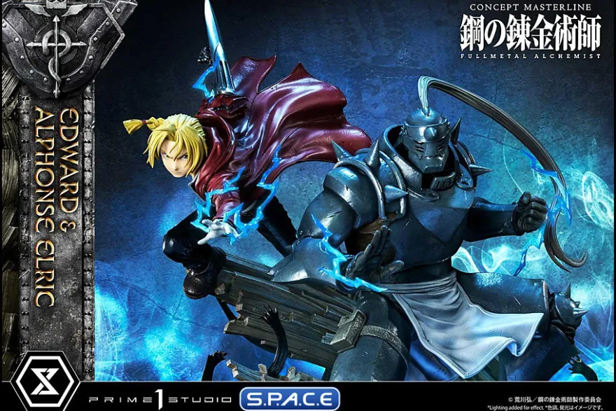 1/6 Scale Edward & Alphonse Elric Concept Masterline Statue