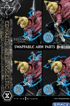 1/6 Scale Edward & Alphonse Elric Deluxe Concept Masterline Statue