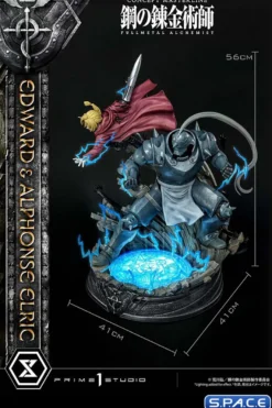 1/6 Scale Edward & Alphonse Elric Deluxe Concept Masterline Statue