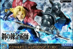 1/6 Scale Edward & Alphonse Elric Deluxe Concept Masterline Statue