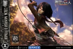 1/4 Scale Eren, Mikasa & Armin Deluxe Ultimate Premium Masterline Statue