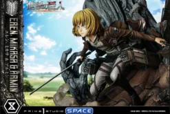 1/4 Scale Eren, Mikasa & Armin Ultimate Premium Masterline Statue