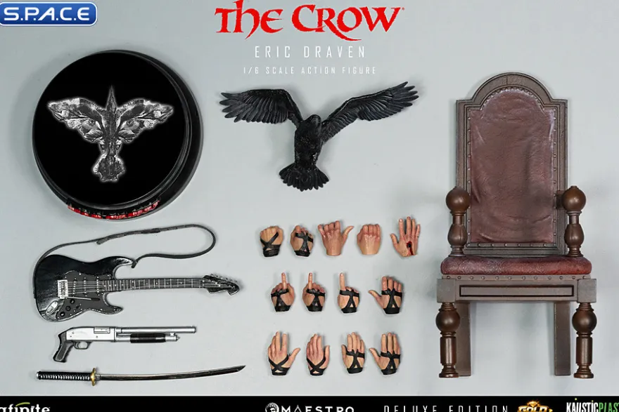 1/6 Scale Eric Draven Maestro Line - Deluxe Gold Version