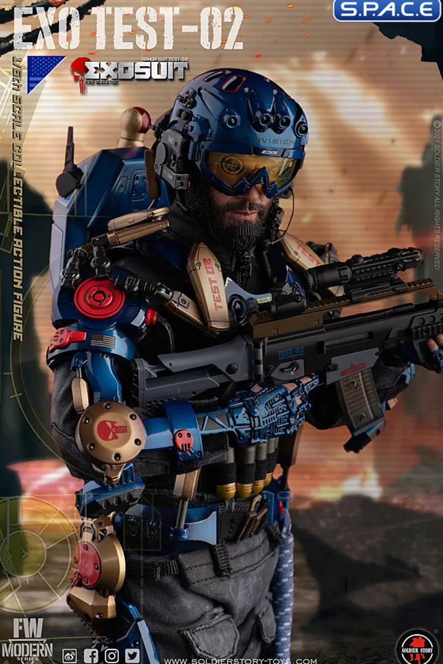 1/6 Scale Exo Skeleton Test-02
