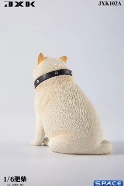 1/6 Scale fat Shiba Inu (white)