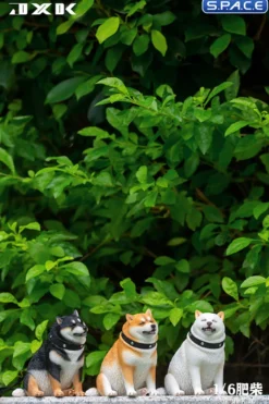 1/6 Scale fat Shiba Inu (white)