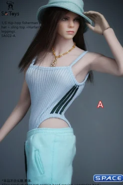 1/6 Scale female Hip-Hop Outfit