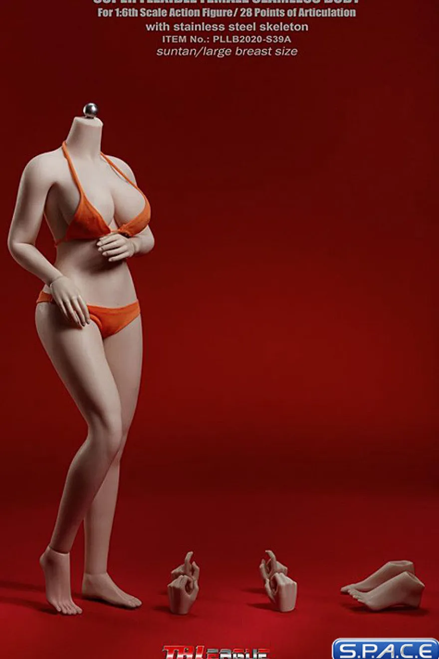 1/6 Scale female super-flexible seamless