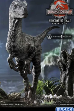 1/6 Scale Female Velociraptor Legacy Museum Collection Statue