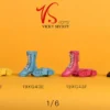1/6 Scale female Zipper Boots