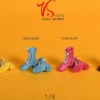 1/6 Scale female Zipper Boots
