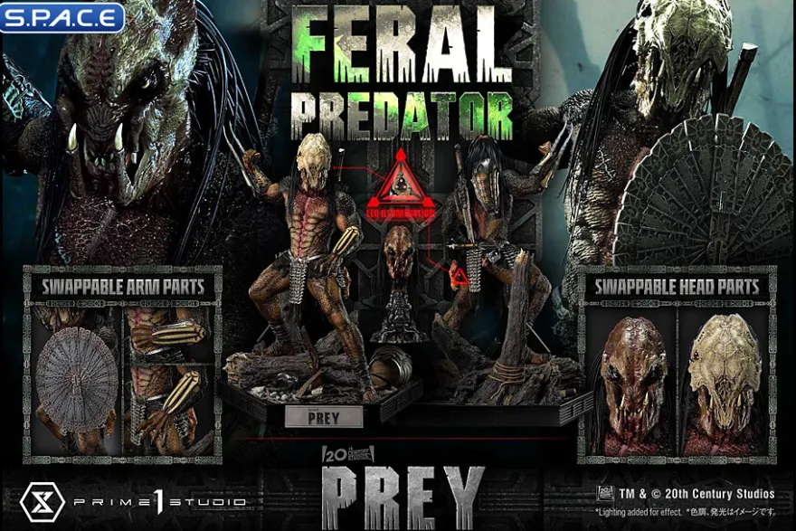 1/3 Scale Feral Predator Museum Masterline Statue