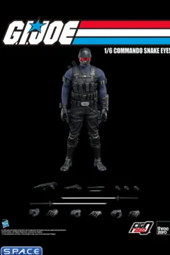 1/6 Scale FigZero Commando Snake Eyes