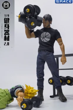 1/6 Scale Fitness Equipment