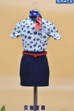 1/6 Scale Flight Attendant Clothing Set