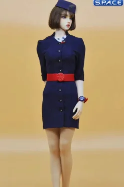 1/6 Scale Flight Attendant Clothing Set