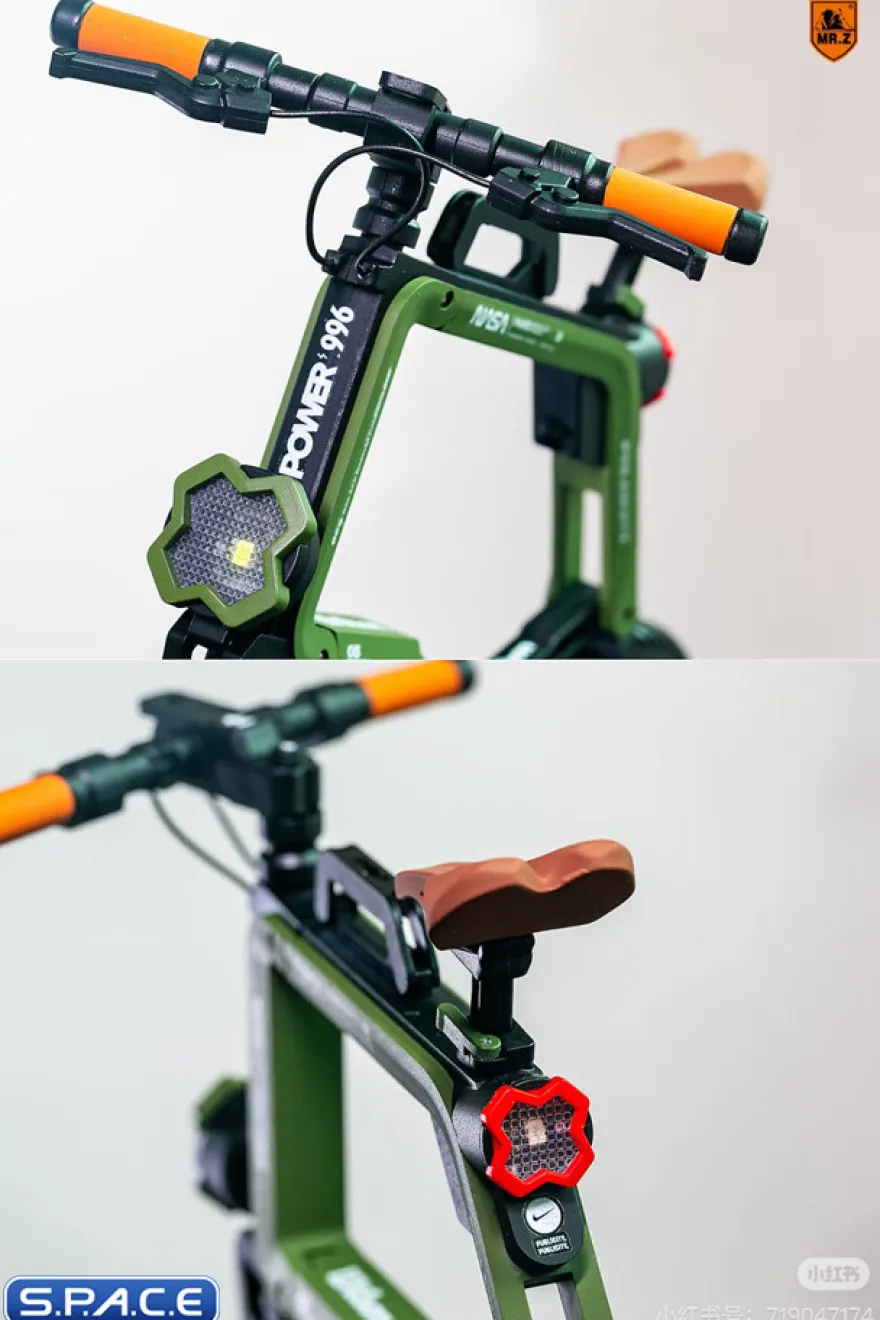 1/6 Scale Folding E-Bike Version 3